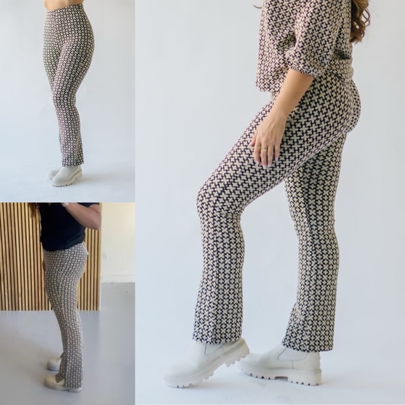 The Hatchell Patterned Pant in Black Multi, XL - Picture 3 of 7